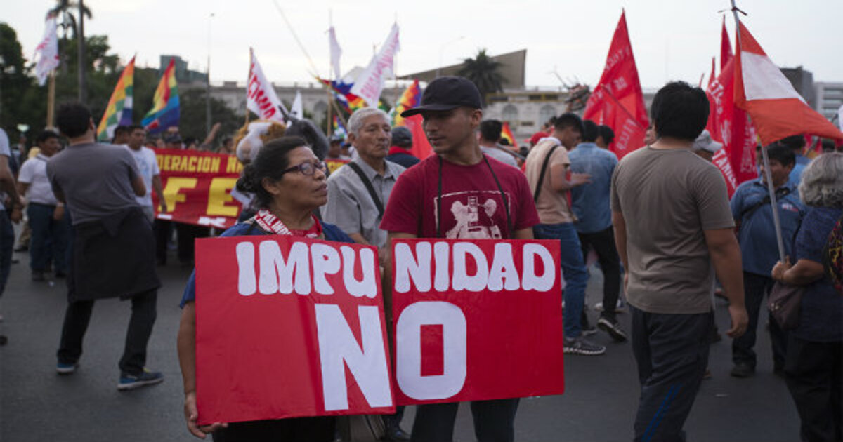 módulos de justicia Rocio Porras Senado
